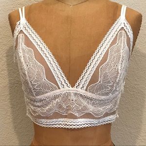 NWT VICTORIA’S SECRET LACE & MESH BRALETTE🌺